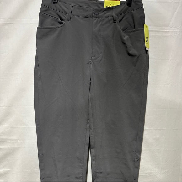 NWT All On Motion Men’s Golf Pants Charcoal Flat Front - Picture 1 of 9